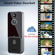 T6 Smart Wireless Video Doorbell Digital Visual Intercom WIFI Door Bell Waterproof Electronic Doorman Home Security Camera